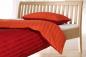 Preview: Cotonea Bettwäsche "Linea" rot/orange