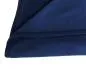 Preview: Allergiker Kuscheldecke kochfest 140x200 cm, marine