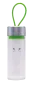 Preview: Antiallergische Ohrstecker Chirurgenstahl Halbmond Kristall