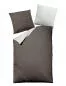 Preview: allsaneo Bettwäsche Satin de Luxe natur/ taupe