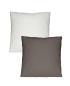 Preview: allsaneo Bettwäsche Satin de Luxe natur/ taupe
