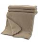Preview: Bio Baumwoll Kuscheldecke, fungo-taupe