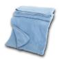 Preview: Bio Baumwoll Kuscheldecke, aquamarin