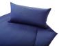 Preview: Cotonea Bio Satin Bettwäsche Classic Azurblau