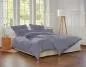 Preview: Cotonea Bio Satin Bettwäsche Classic platin