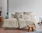 Preview: Cotonea Satin Bettwäsche Superbe sand