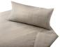 Preview: Cotonea Satin Bettwäsche Superbe sand