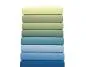 Preview: Cotonea Jersey- Spannbettlaken/ Spannbetttuch hellblau