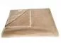 Preview: Allergiker Kuscheldecke kochfest 140x200 cm, beige