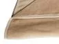 Preview: Allergiker Kuscheldecke kochfest 140x200 cm, beige