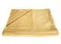 Preview: Allergiker Kuscheldecke kochfest 140x200 cm, gold- gelb