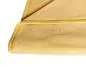 Preview: Allergiker Kuscheldecke kochfest 140x200 cm, gold- gelb