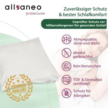 allsaneo premium Encasing Kissenbezug 50x70 cm