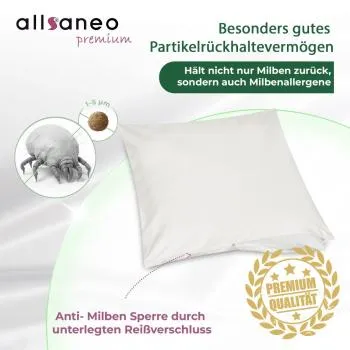 allsaneo premium Encasing Kissenbezug 50x70 cm