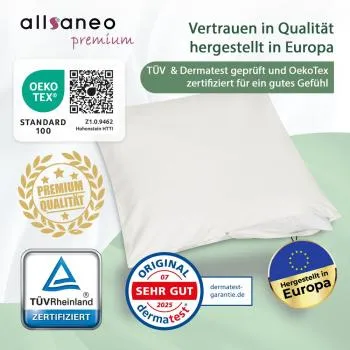 allsaneo premium Encasing Kissenbezug 50x70 cm