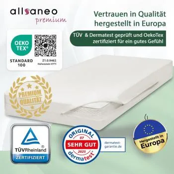 allsaneo premium Encasing Matratzenbezug 140x200x20 cm