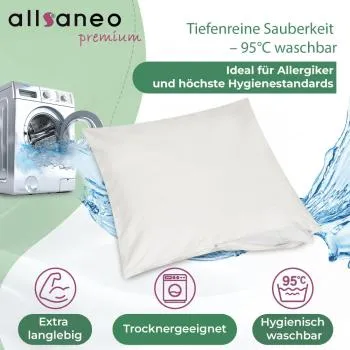 allsaneo premium Encasing Kissenbezug 50x70 cm