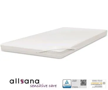 Allsana sensitive care Matratzen-Topper-Bezug 140x200x8cm