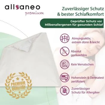 allsaneo premium Encasing Kinder Deckenbezug 100x135 cm
