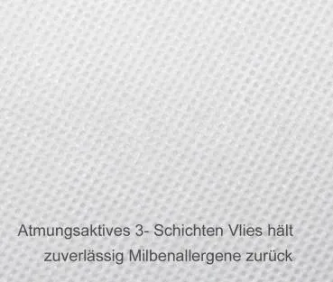 Pulmanova basic Deckenbezug | Allergiker Encasing | milbendicht & atmungsaktiv