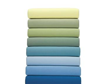 Cotonea Jersey- Spannbettlaken/ Spannbetttuch blau