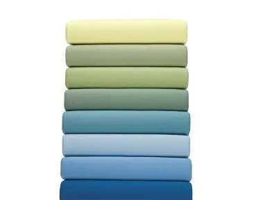 Cotonea Jersey- Spannbettlaken/ Spannbetttuch blau