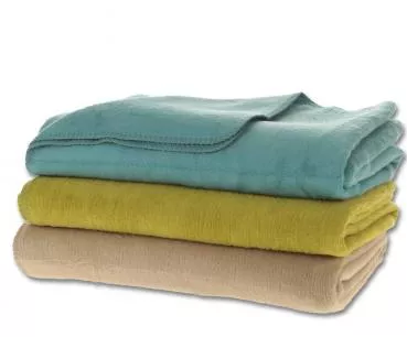 Bio Baumwoll Kuscheldecke, fungo-taupe