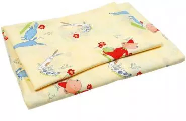 Lotties Bettwäsche Set "Zitrone" 40x60/100x135 cm
