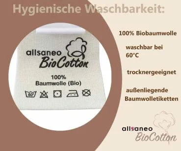 allsaneo Neurodermitisoverall aus Baumwolle