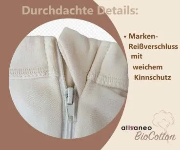allsaneo Neurodermitisoverall aus Baumwolle