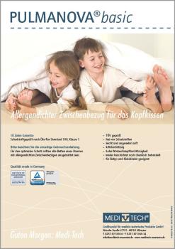 Pulmanova basic Kissenbezug | Allergiker Encasing | milbendicht & atmungsaktiv