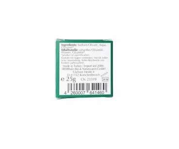 Aleppo Seife mini im Karton, 100% Olive, 25 g