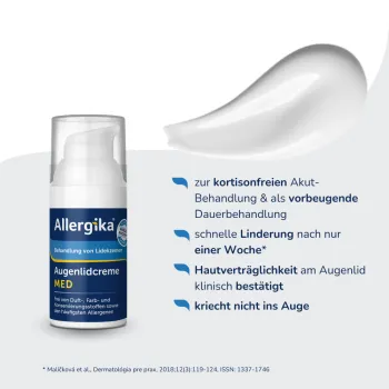 ALLERGIKA Augenlidcreme MED, 15 ml