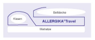 Allergika Travel Reiseschlafsack large