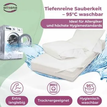 Waschbarkeit allsana sensitive care Encasing Set