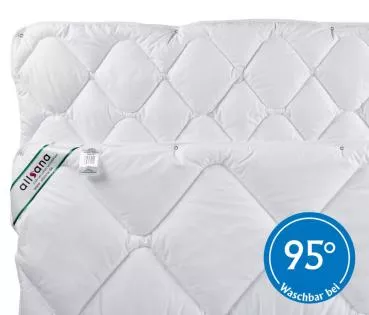 allsaneo® Microfaser 4-Jahreszeiten Bettdecke 135x200 cm