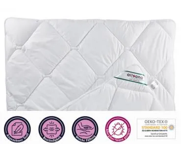 allsaneo® Microfaser Duo Steppbett 200x220 cm XL