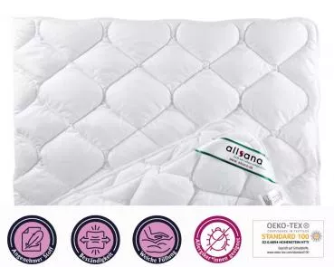 allsaneo® Microfaser Leicht-Steppbett 135x200 cm