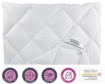 allsaneo® Microfaser Ganzjahres Steppbett 135x200 cm