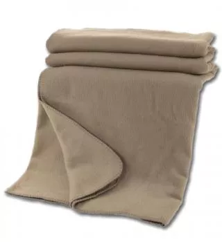 Bio Baumwoll Kuscheldecke, fungo-taupe