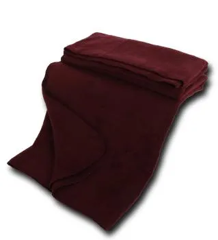 Bio Baumwoll Kuscheldecke, rotbuche