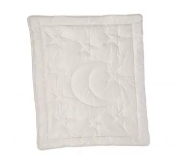 Elzacher Kinder Bio Baumwoll Duo-Steppbett warm 100x135 cm