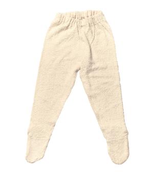 Frottee Unterhose lang mit Fuß