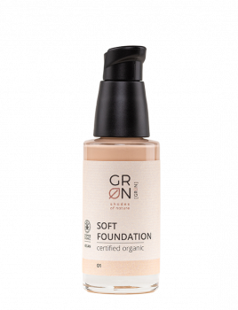 GRN Grün Soft Foundation 01 für helle Haut