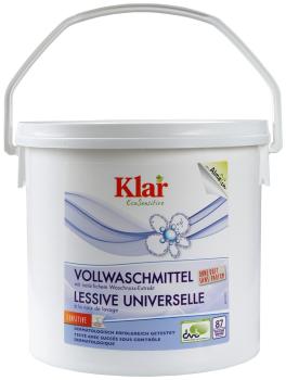 Klar Vollwaschmittel ohne Duft 4,4 kg