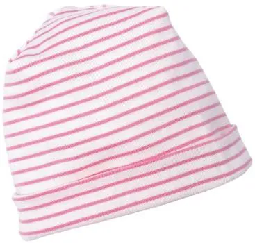 Lotties Krempelmütze rosa geringelt