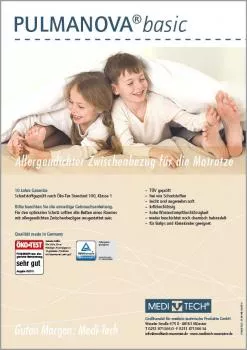 Pulmanova basic Matratzenbezug 200x200x25cm