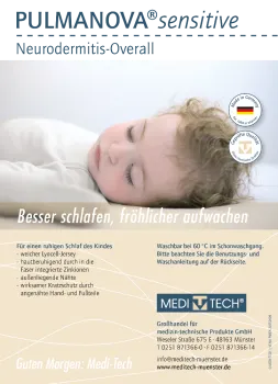 Pulmanova sensitive Neurodermitisoverall mit Zink