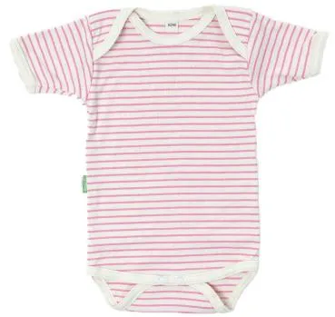 Ringel Body kurzarm rosa