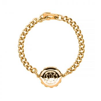 SOS Talisman Damen Kettenarmband vergoldet